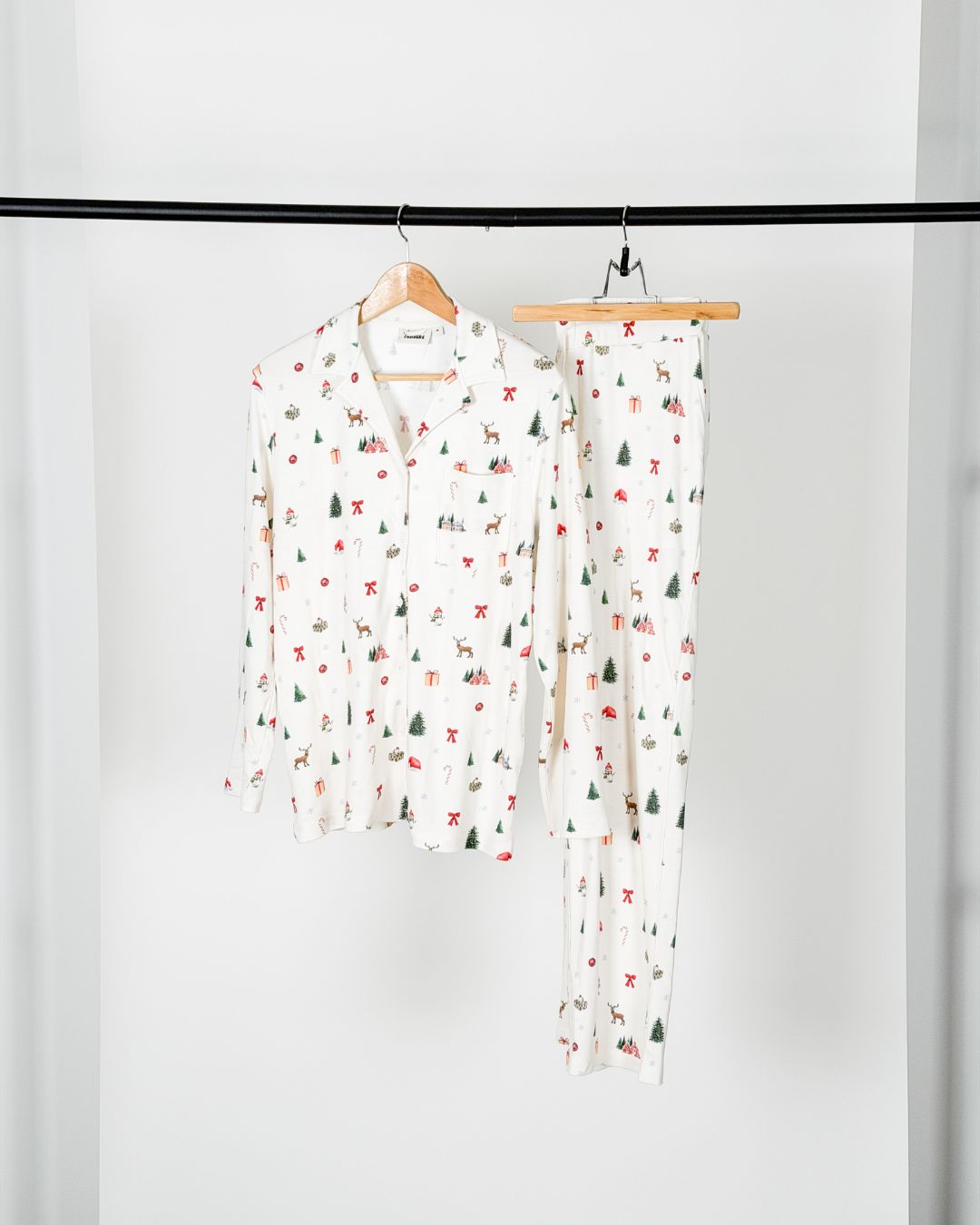 Julpyjamas Dam Skjorta - Juletid