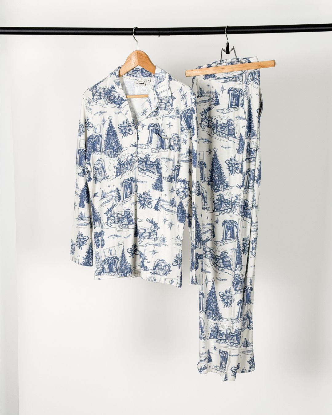 Julpyjamas Dam Skjorta - Midvinternatt