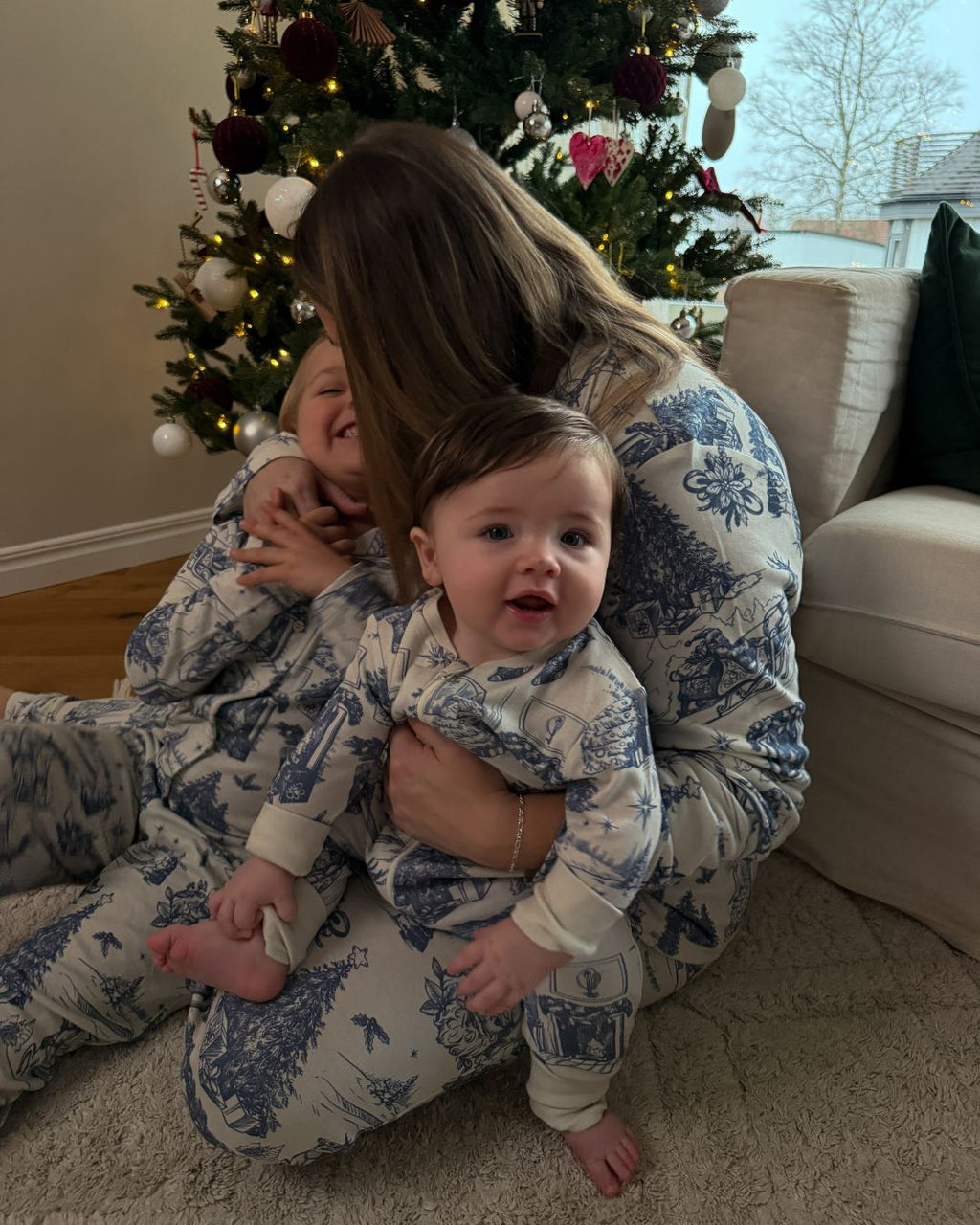 Julpyjamas Baby - Midvinternatt