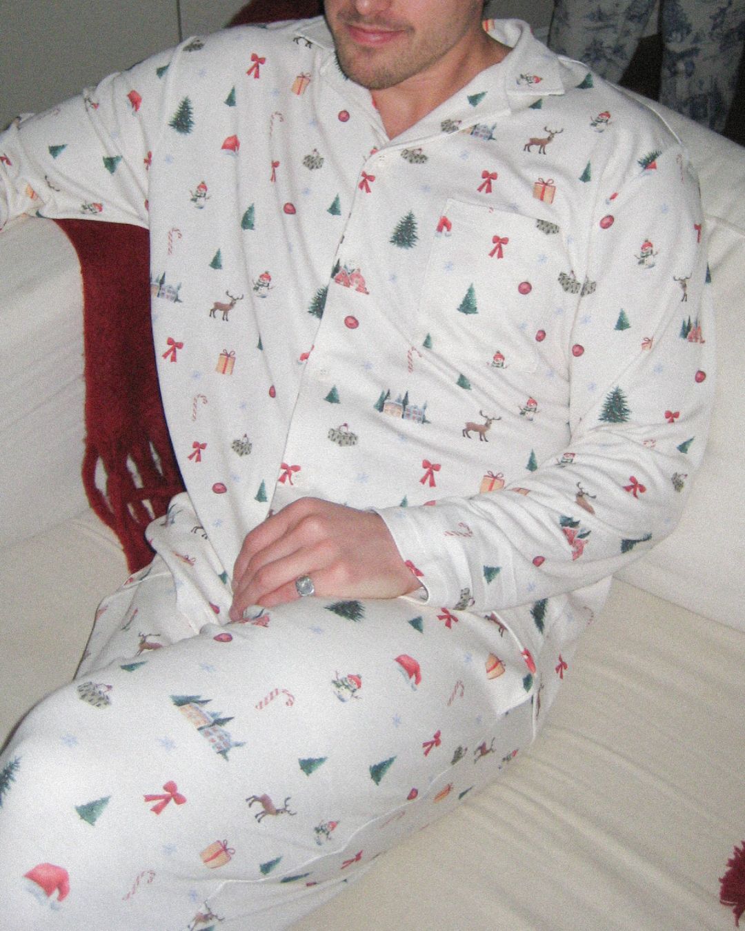 Julpyjamas Herr Byxa - Juletid